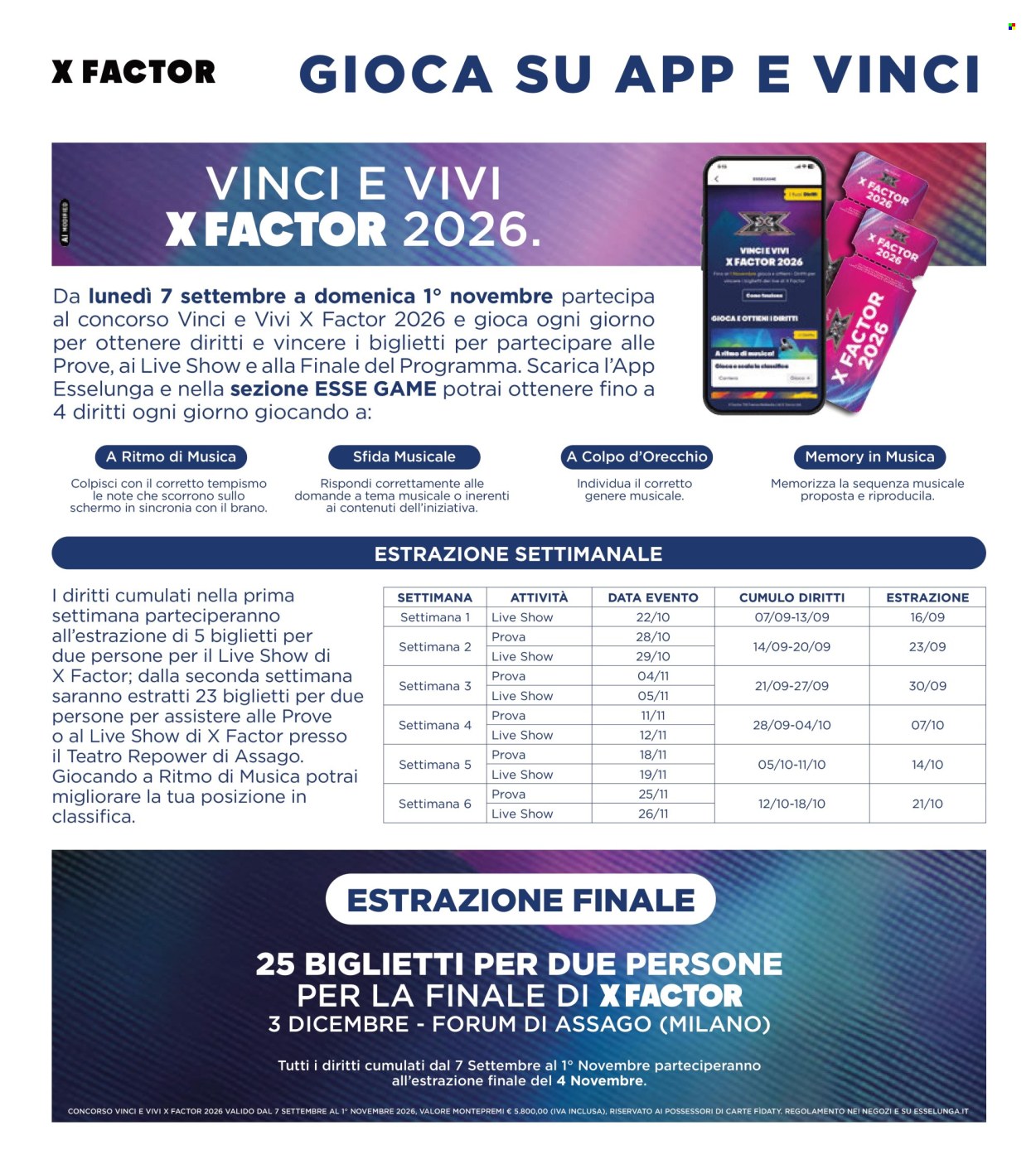 Volantino Esselunga - 24/9/2026 - 7/10/2026. Pagina 4