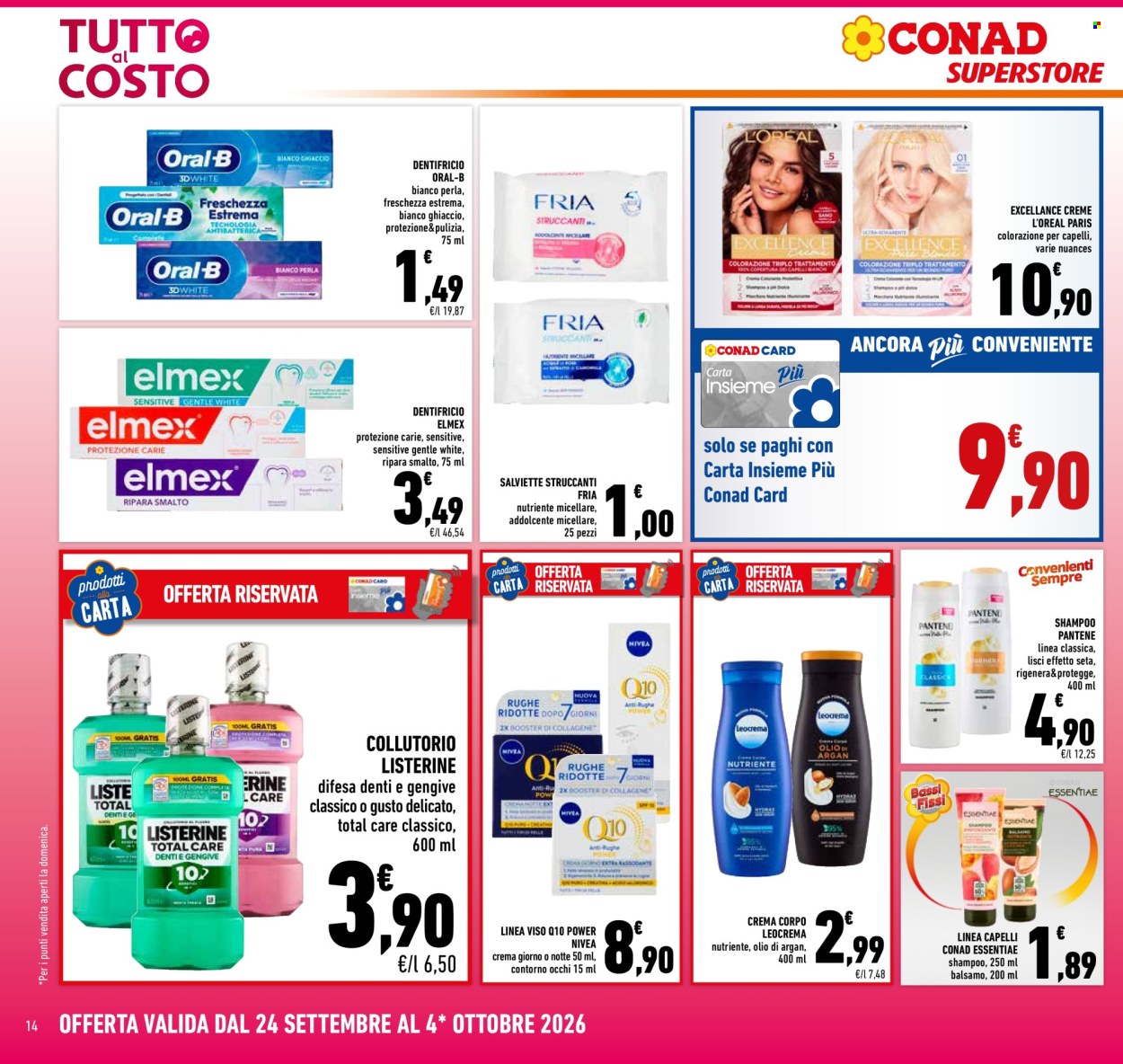 Volantino Conad Superstore - 24/9/2026 - 4/10/2026. Pagina 14