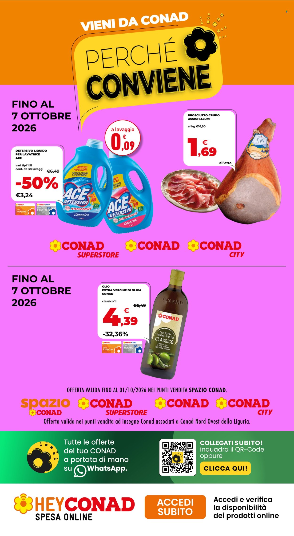 Volantino Conad - 24/9/2026 - 7/10/2026. Pagina 1