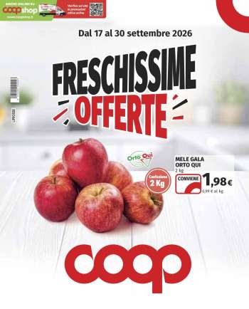 Volantino Coop - 17/9/2026 - 30/9/2026.