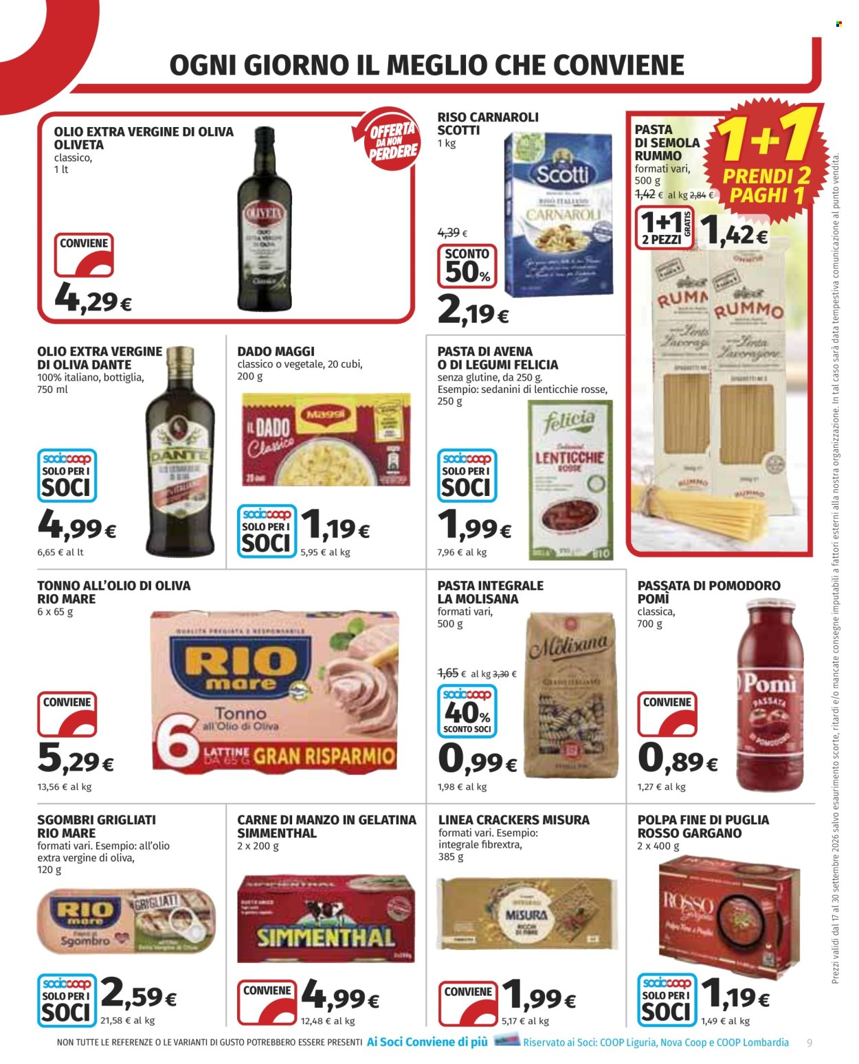 Volantino Coop - 17/9/2026 - 30/9/2026. Pagina 9