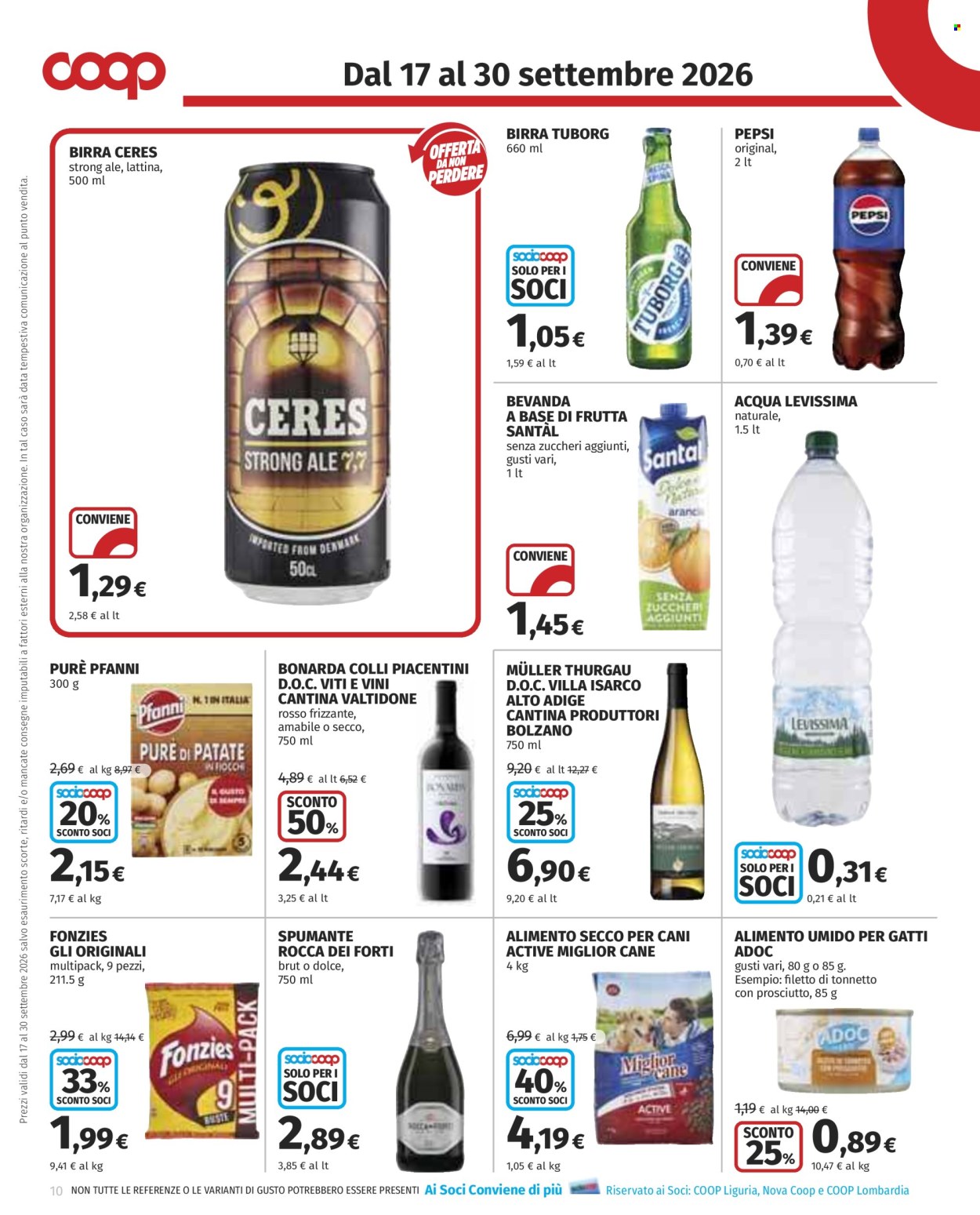 Volantino Coop - 17/9/2026 - 30/9/2026. Pagina 10