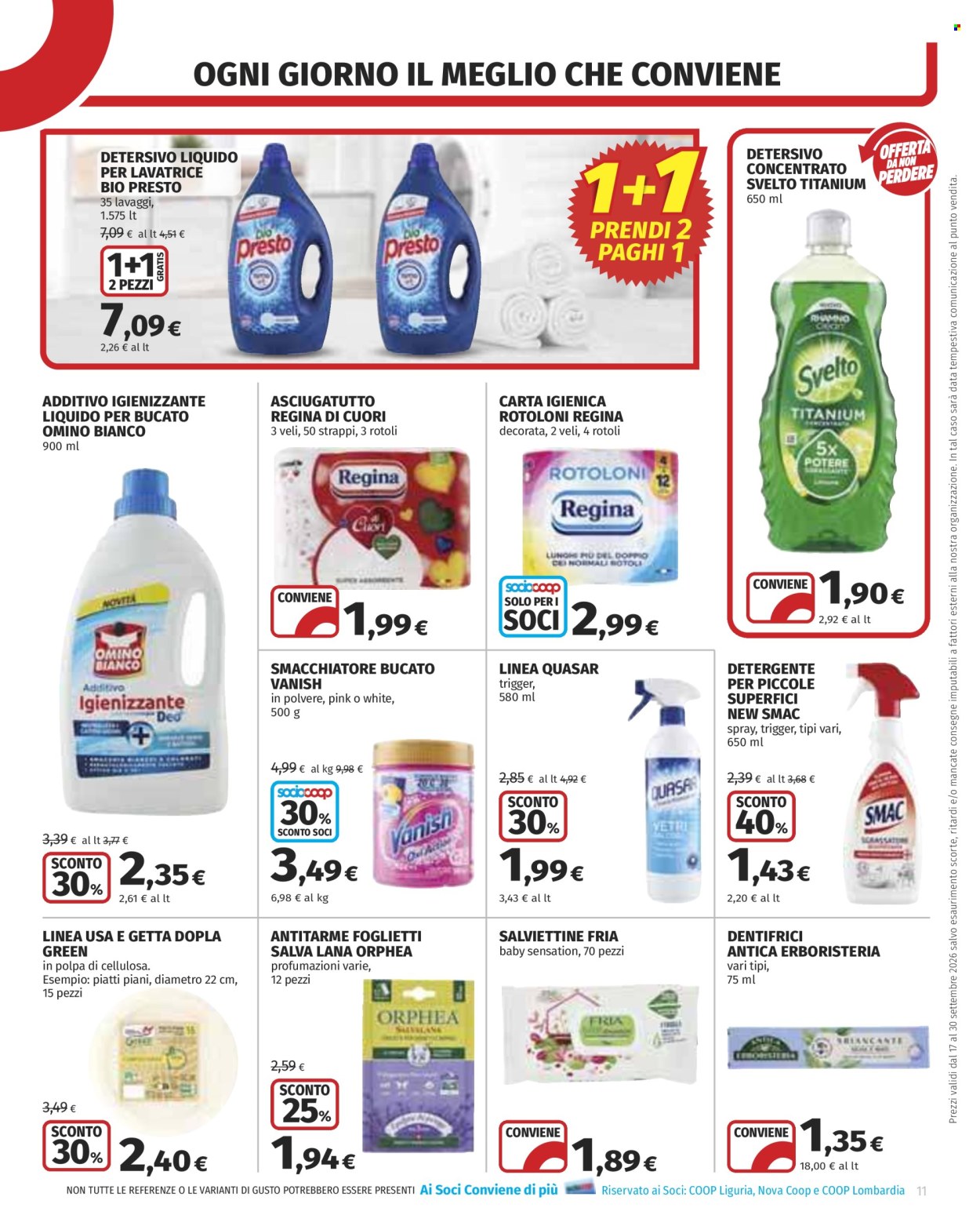 Volantino Coop - 17/9/2026 - 30/9/2026. Pagina 11