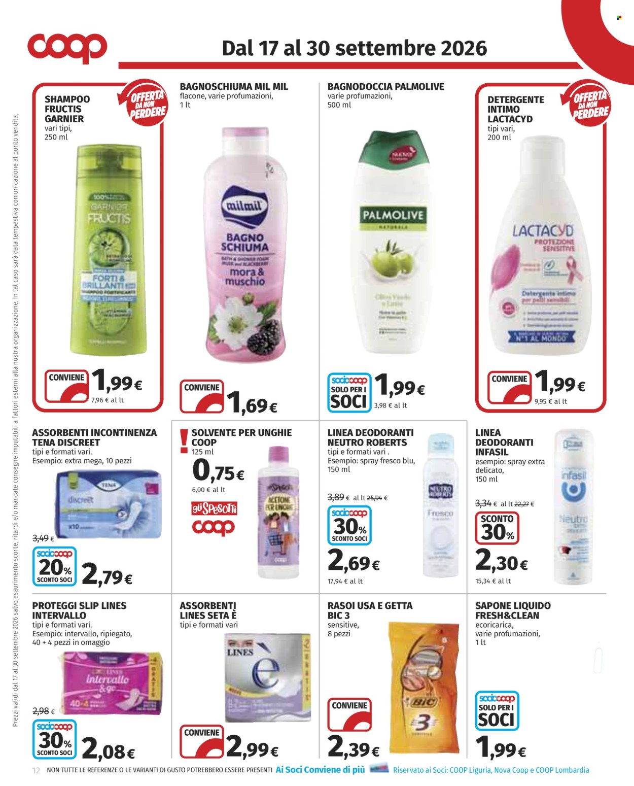 Volantino Coop - 17/9/2026 - 30/9/2026. Pagina 12