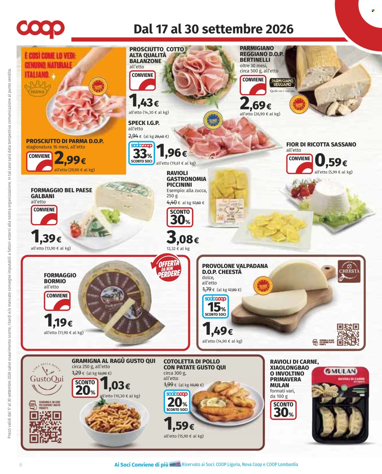 Volantino Coop - 17/9/2026 - 30/9/2026. Pagina 6