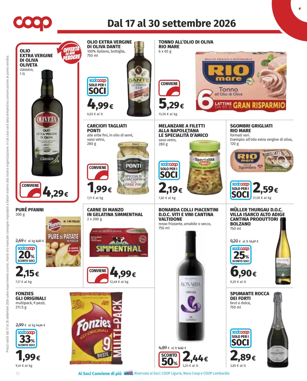 Volantino Coop - 17/9/2026 - 30/9/2026. Pagina 12