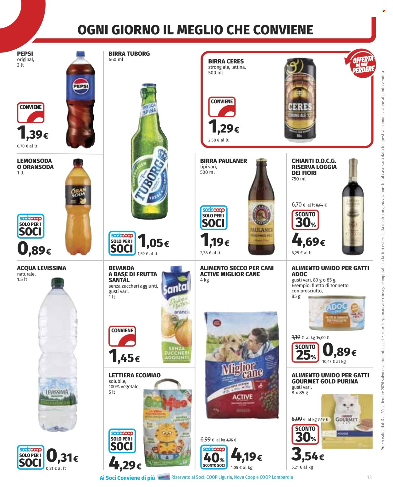 Volantino Coop - 17/9/2026 - 30/9/2026. Pagina 13