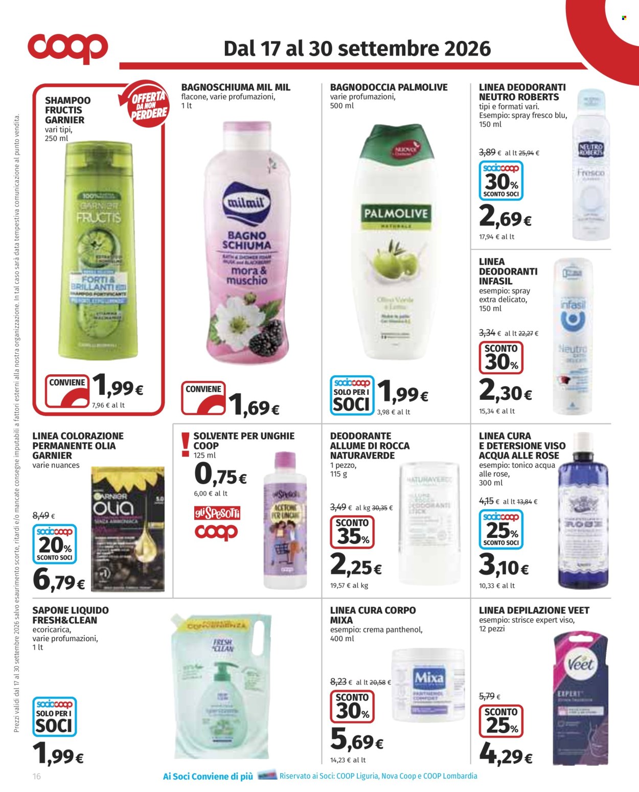 Volantino Coop - 17/9/2026 - 30/9/2026. Pagina 16