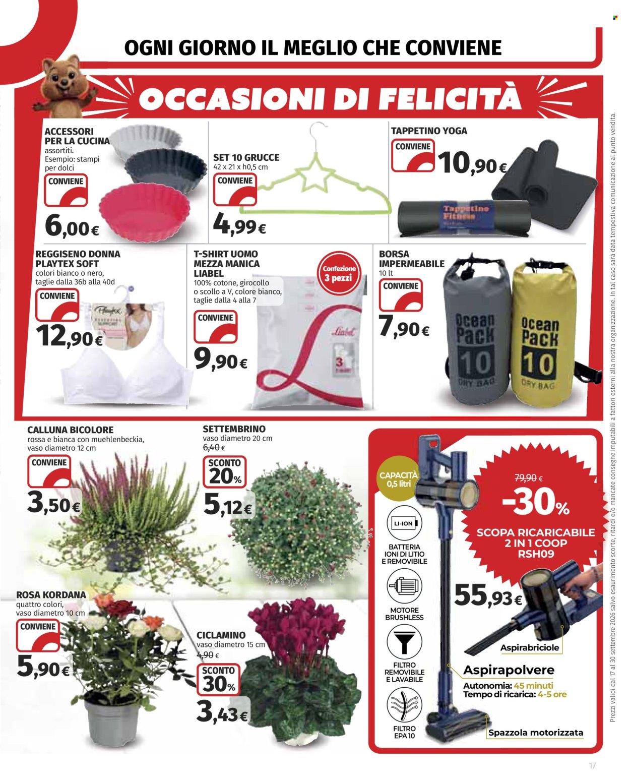 Volantino Coop - 17/9/2026 - 30/9/2026. Pagina 17