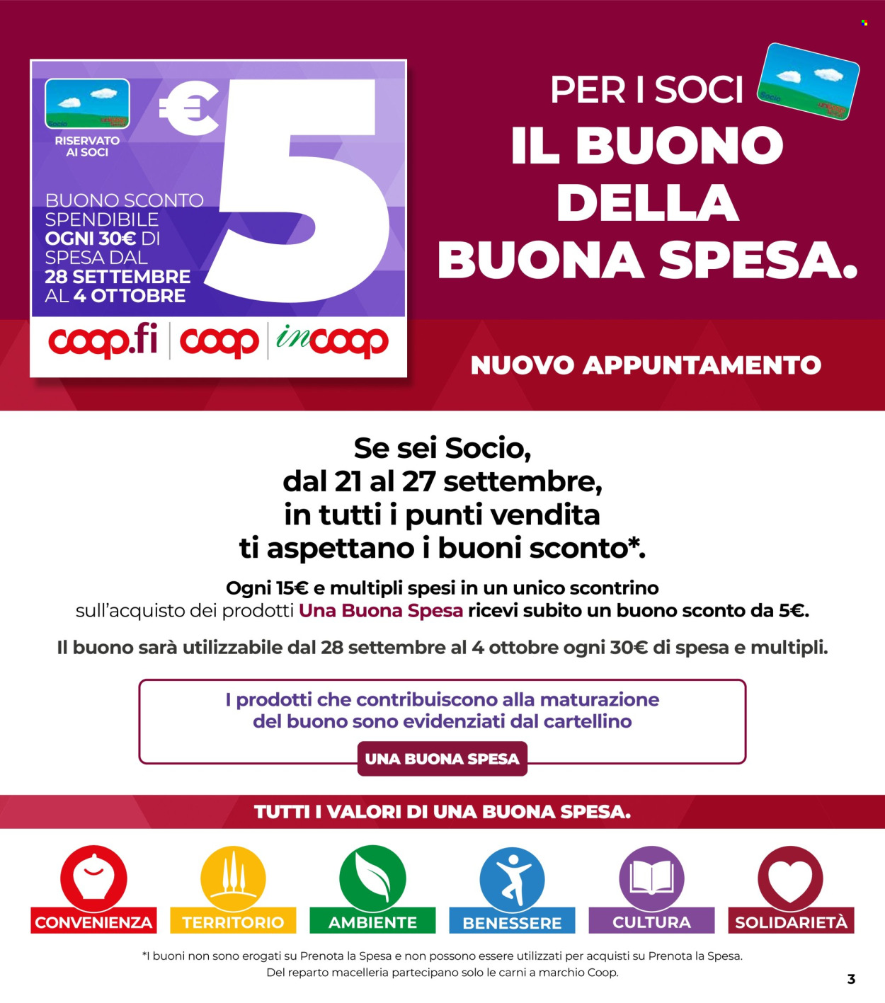 Volantino Coop - 24/9/2026 - 7/10/2026. Pagina 3