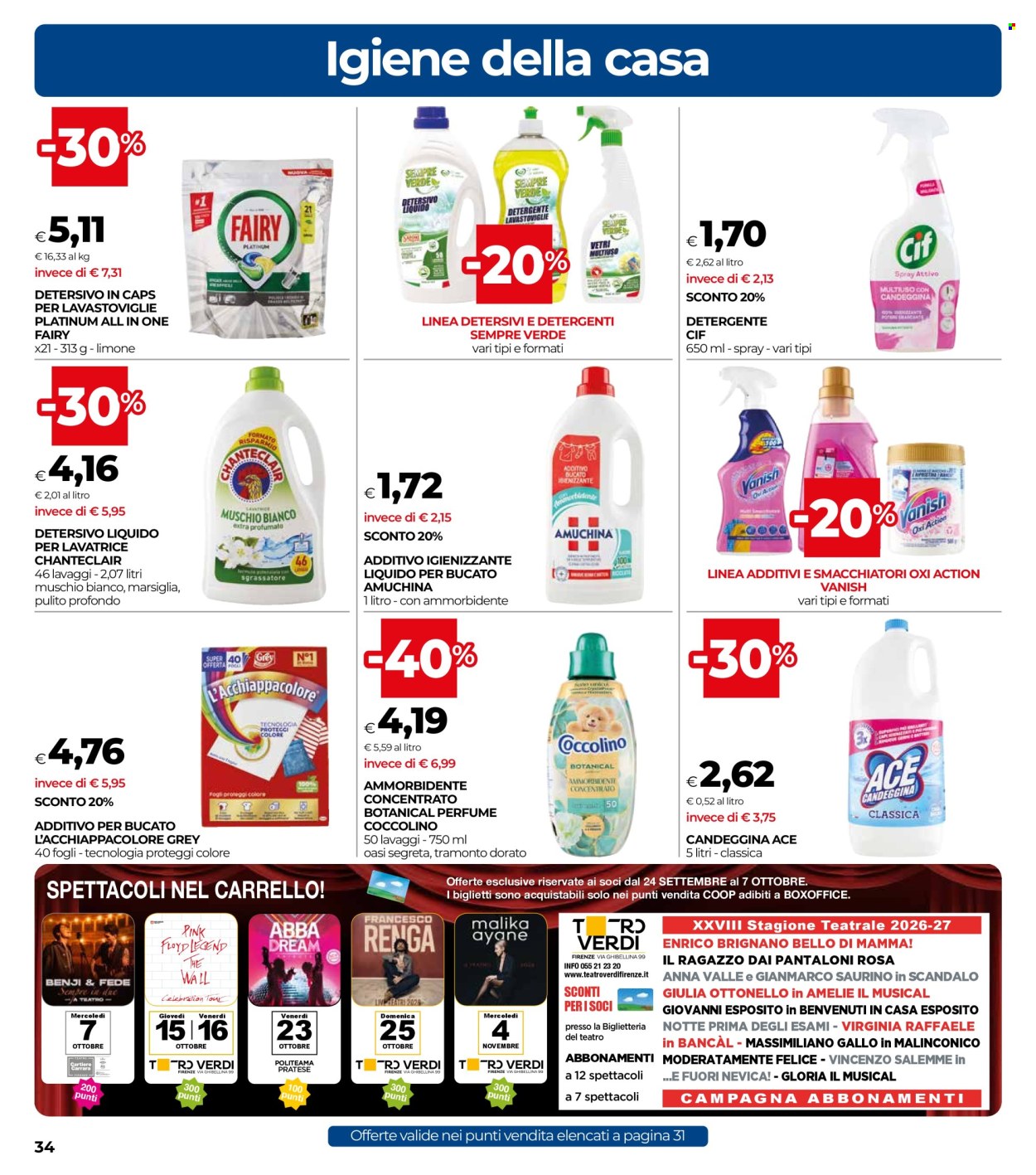 Volantino Coop - 24/9/2026 - 7/10/2026. Pagina 34