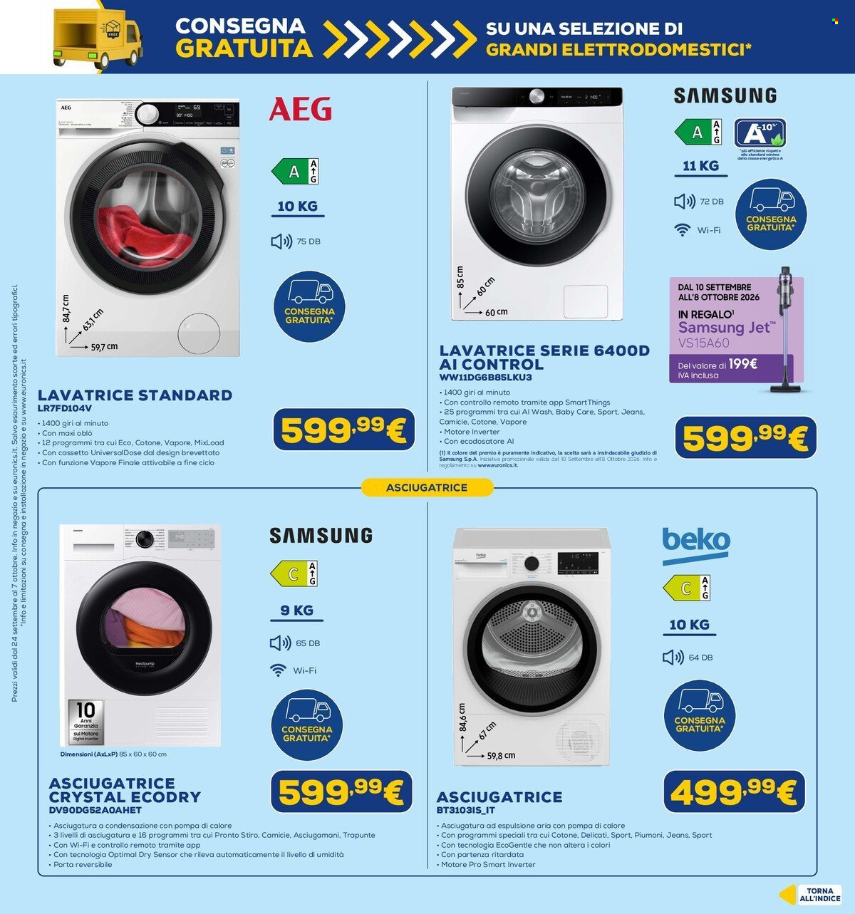 Volantino Euronics - 24/9/2026 - 7/10/2026. Pagina 4