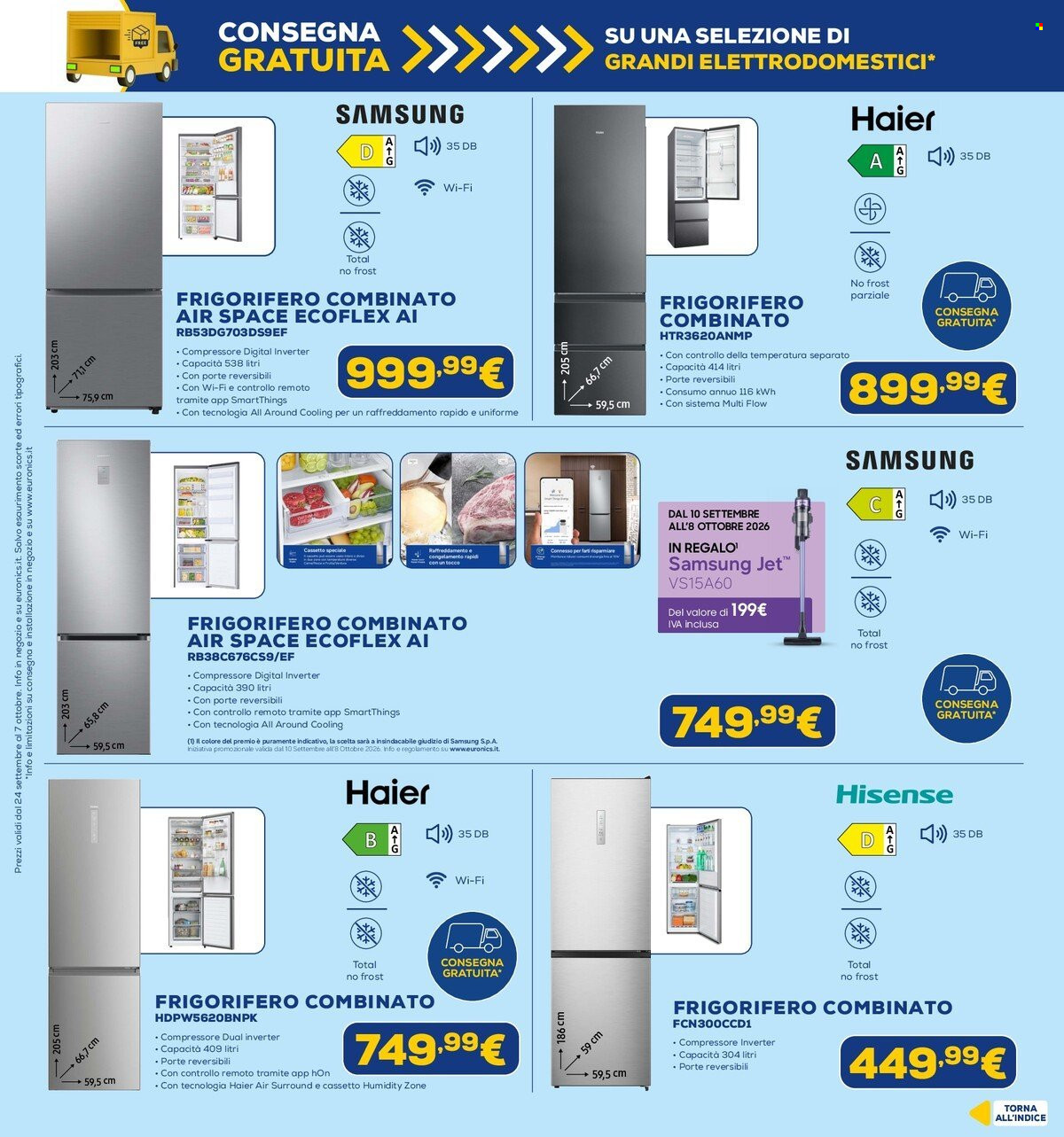 Volantino Euronics - 24/9/2026 - 7/10/2026. Pagina 6