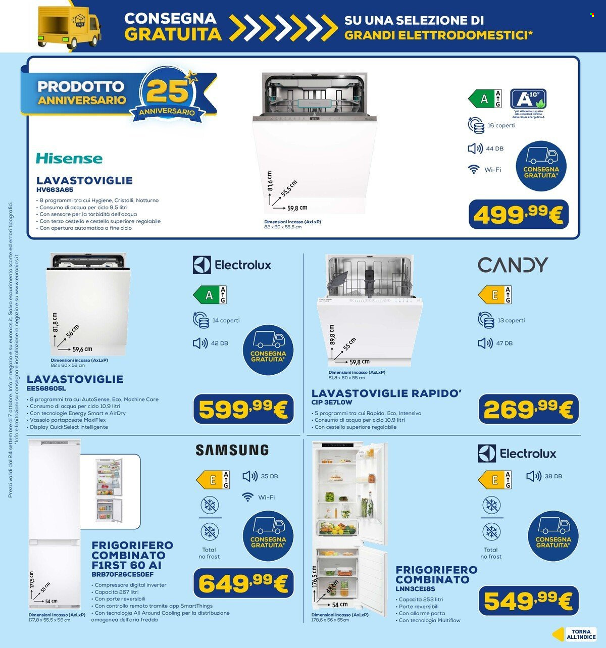 Volantino Euronics - 24/9/2026 - 7/10/2026. Pagina 7