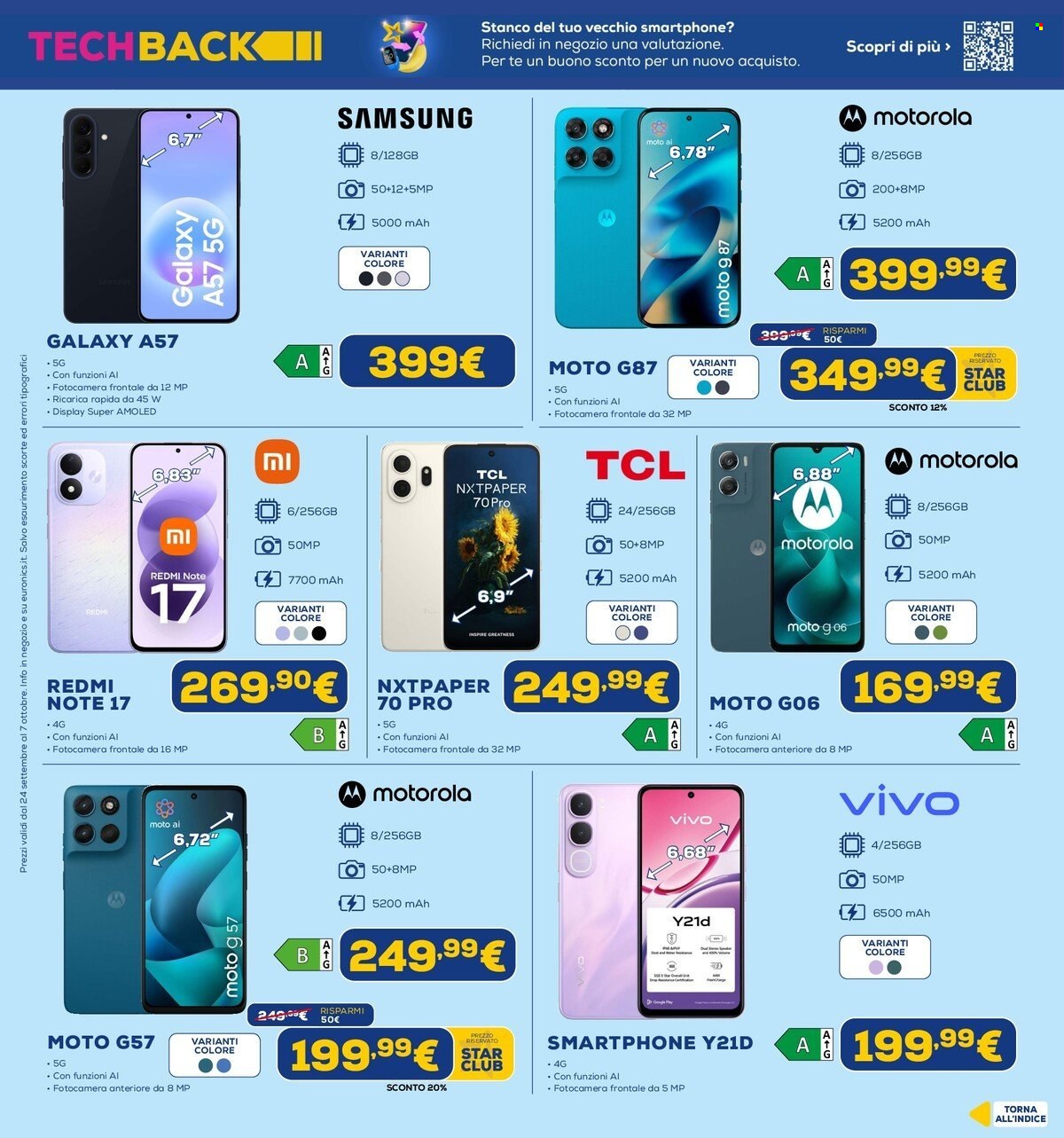 Volantino Euronics - 24/9/2026 - 7/10/2026. Pagina 13