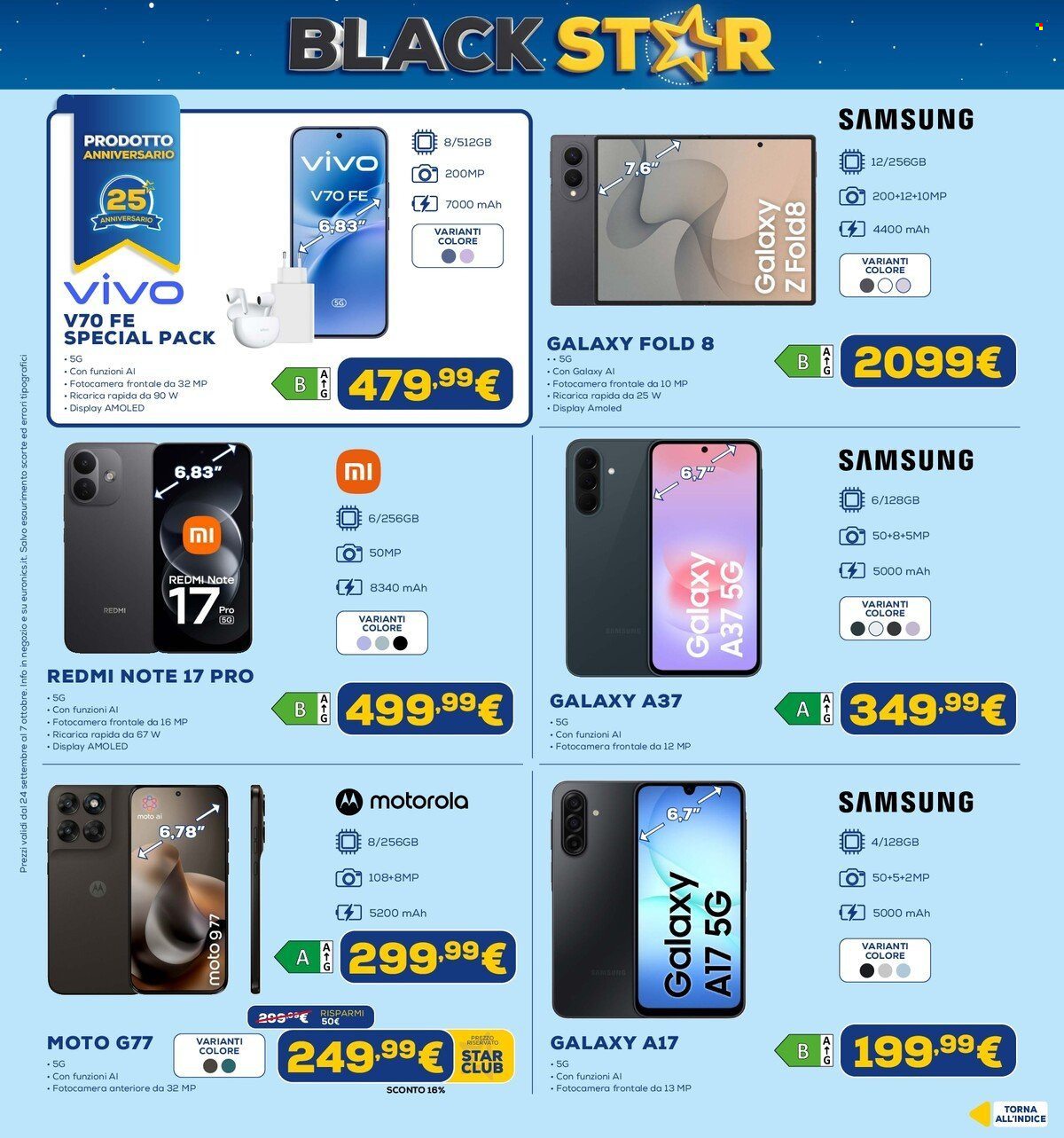 Volantino Euronics - 24/9/2026 - 7/10/2026. Pagina 14