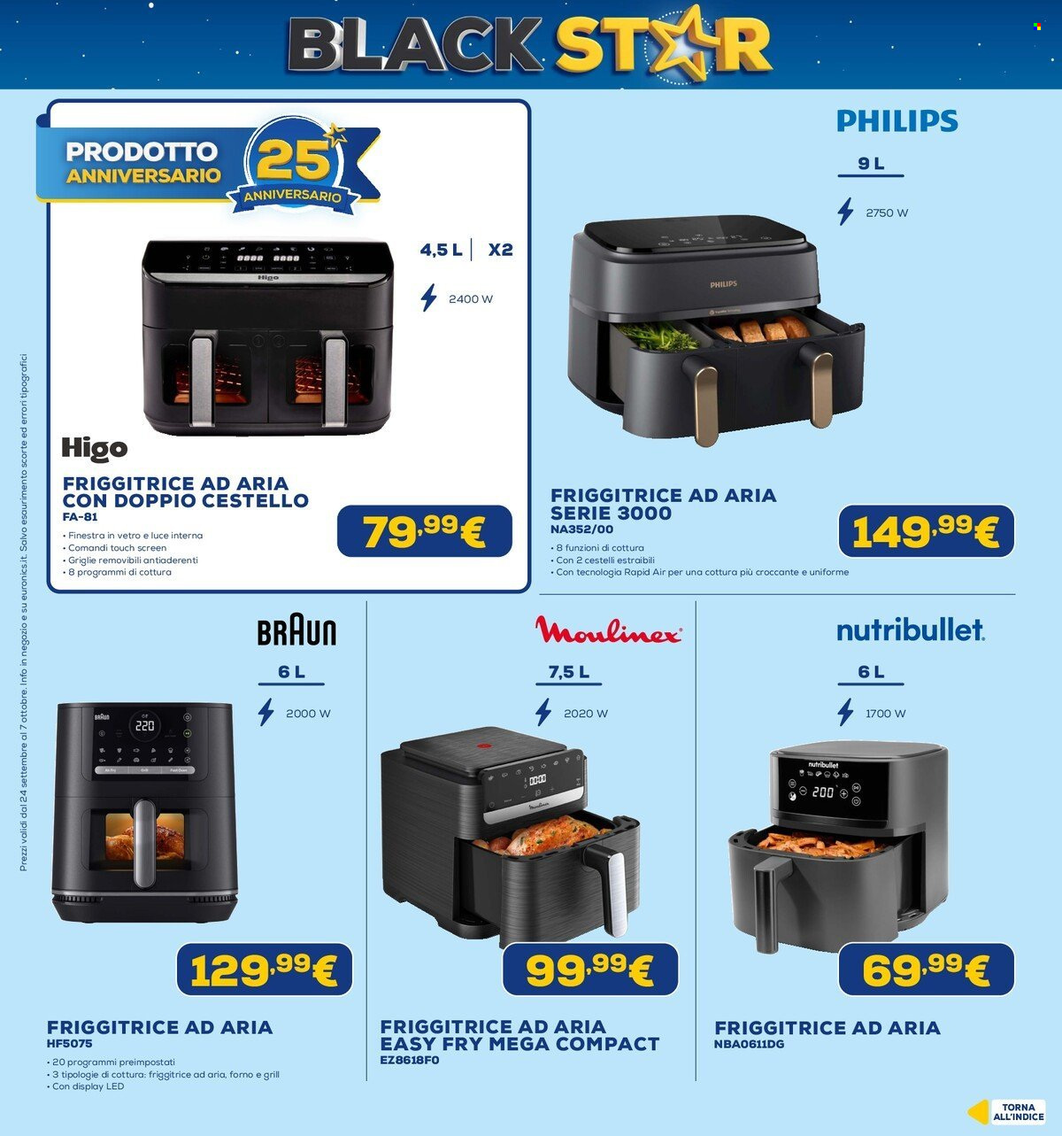 Volantino Euronics - 24/9/2026 - 7/10/2026. Pagina 24