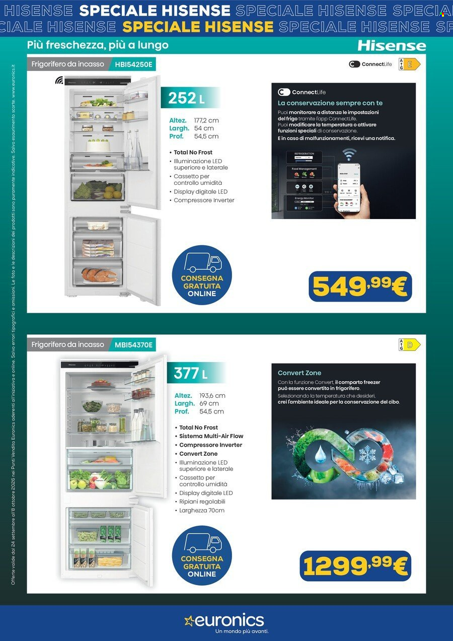 Volantino Euronics - 24/9/2026 - 8/10/2026. Pagina 2