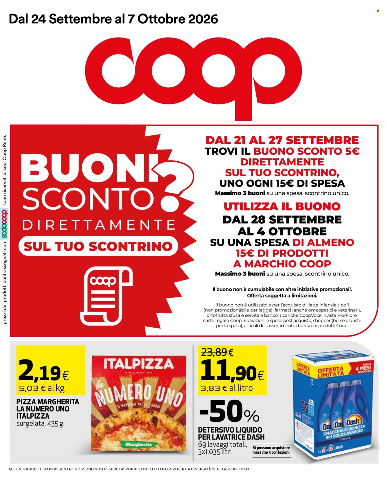 Volantino Coop - 24/9/2026 - 7/10/2026. Pagina 1