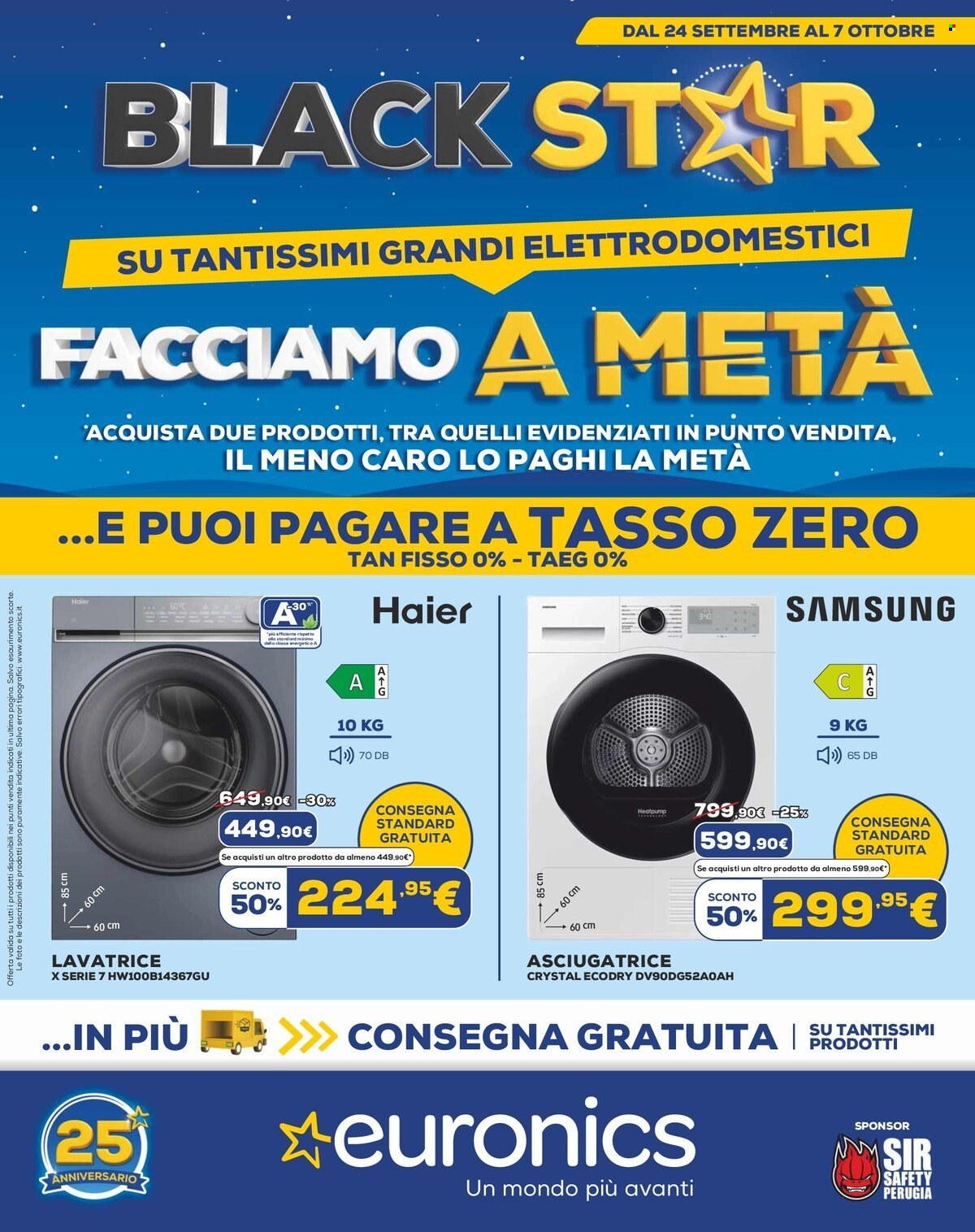Volantino Euronics - 24/9/2026 - 7/10/2026. Pagina 1