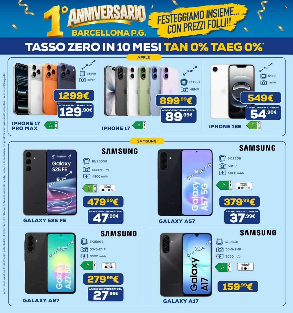 Volantino Euronics - 24/9/2026 - 7/10/2026. Pagina 2