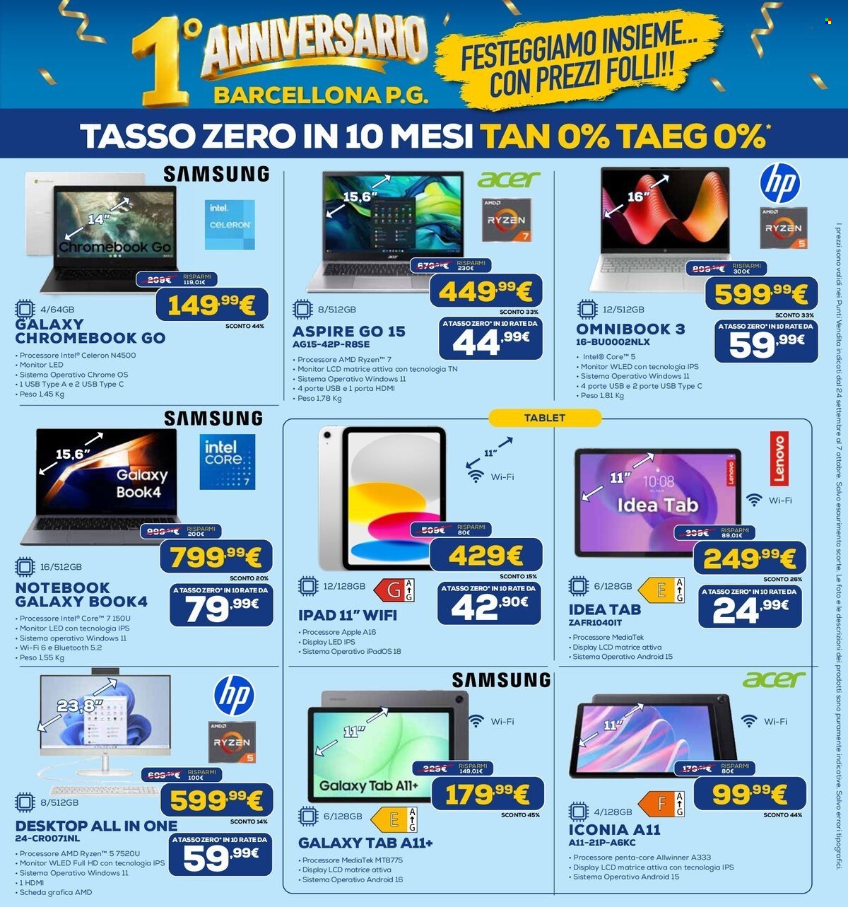 Volantino Euronics - 24/9/2026 - 7/10/2026. Pagina 3