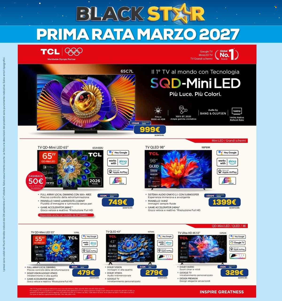 Volantino Euronics - 24/9/2026 - 7/10/2026. Pagina 17