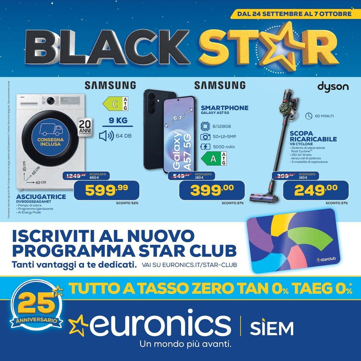 Volantino Euronics - 24/9/2026 - 7/10/2026. Pagina 1