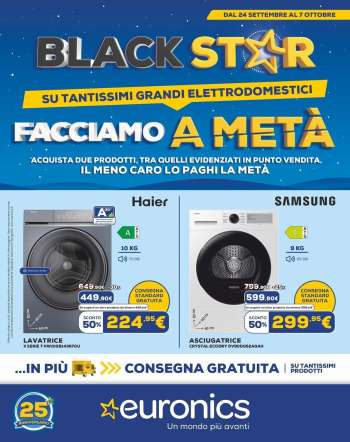 Volantino Euronics - 24/9/2026 - 7/10/2026.