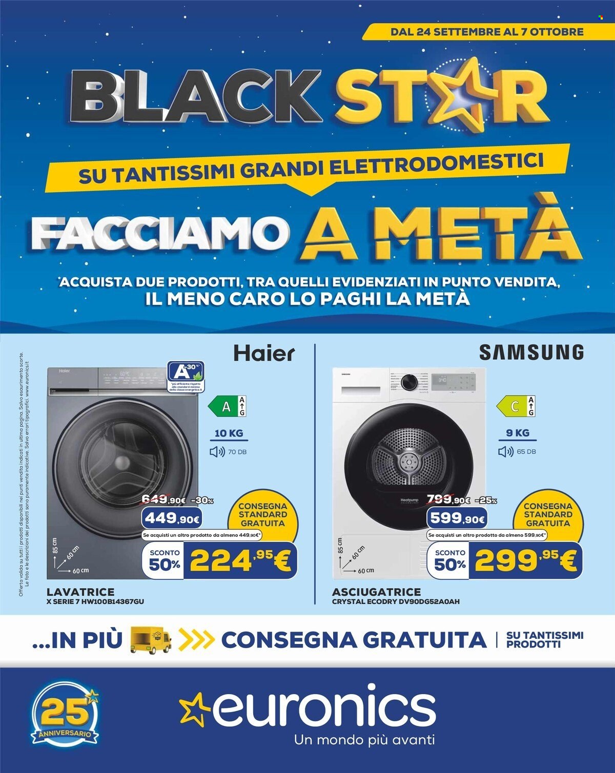 Volantino Euronics - 24/9/2026 - 7/10/2026. Pagina 1
