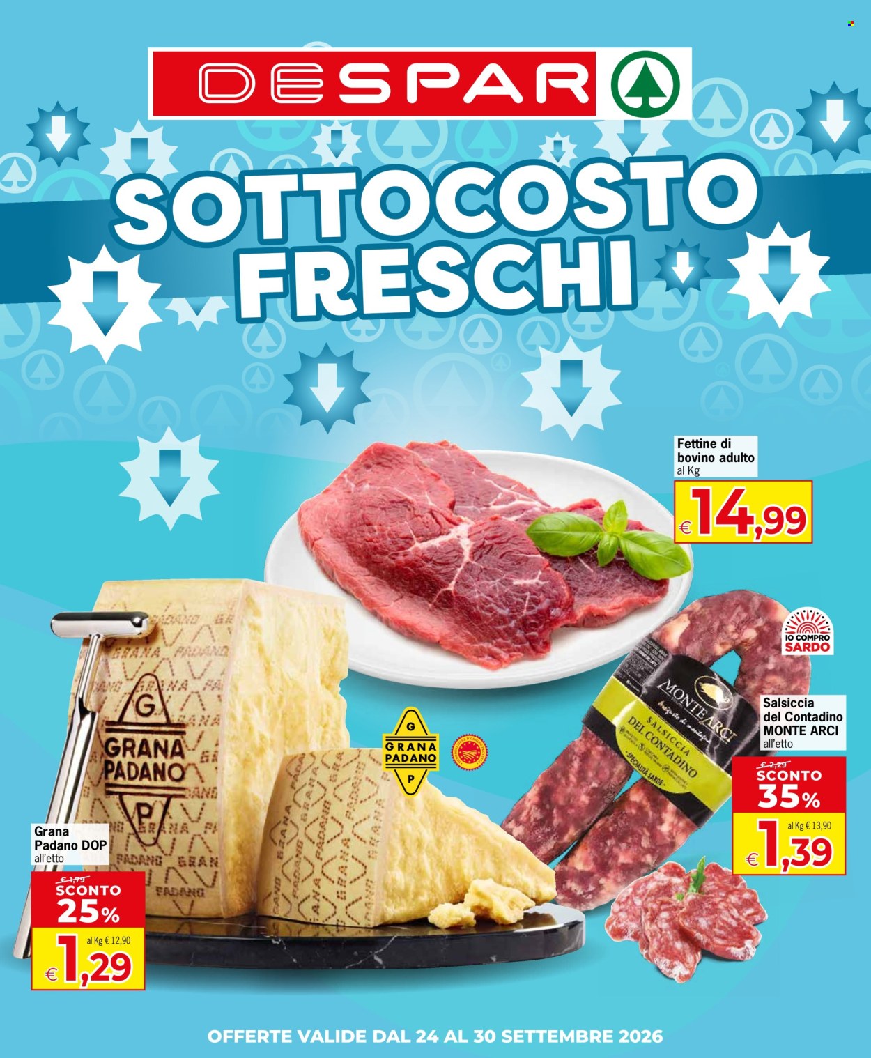 Volantino Despar - 24/9/2026 - 30/9/2026. Pagina 1