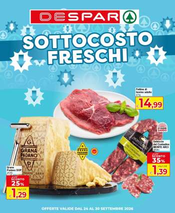 Volantino Despar - 24/9/2026 - 30/9/2026.
