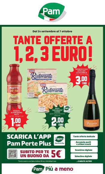 Volantino Pam Panorama - 24/9/2026 - 7/10/2026.