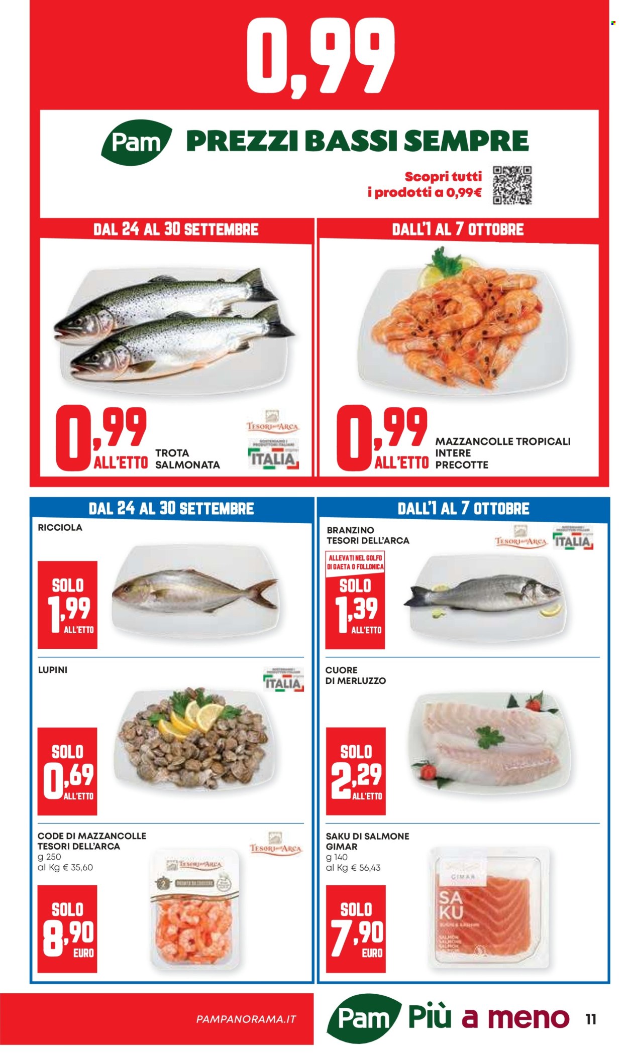 Volantino Pam Panorama - 24/9/2026 - 7/10/2026. Pagina 11