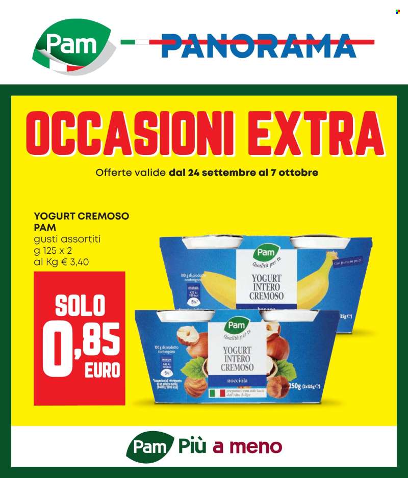 Volantino Pam Panorama - 24/9/2026 - 7/10/2026.