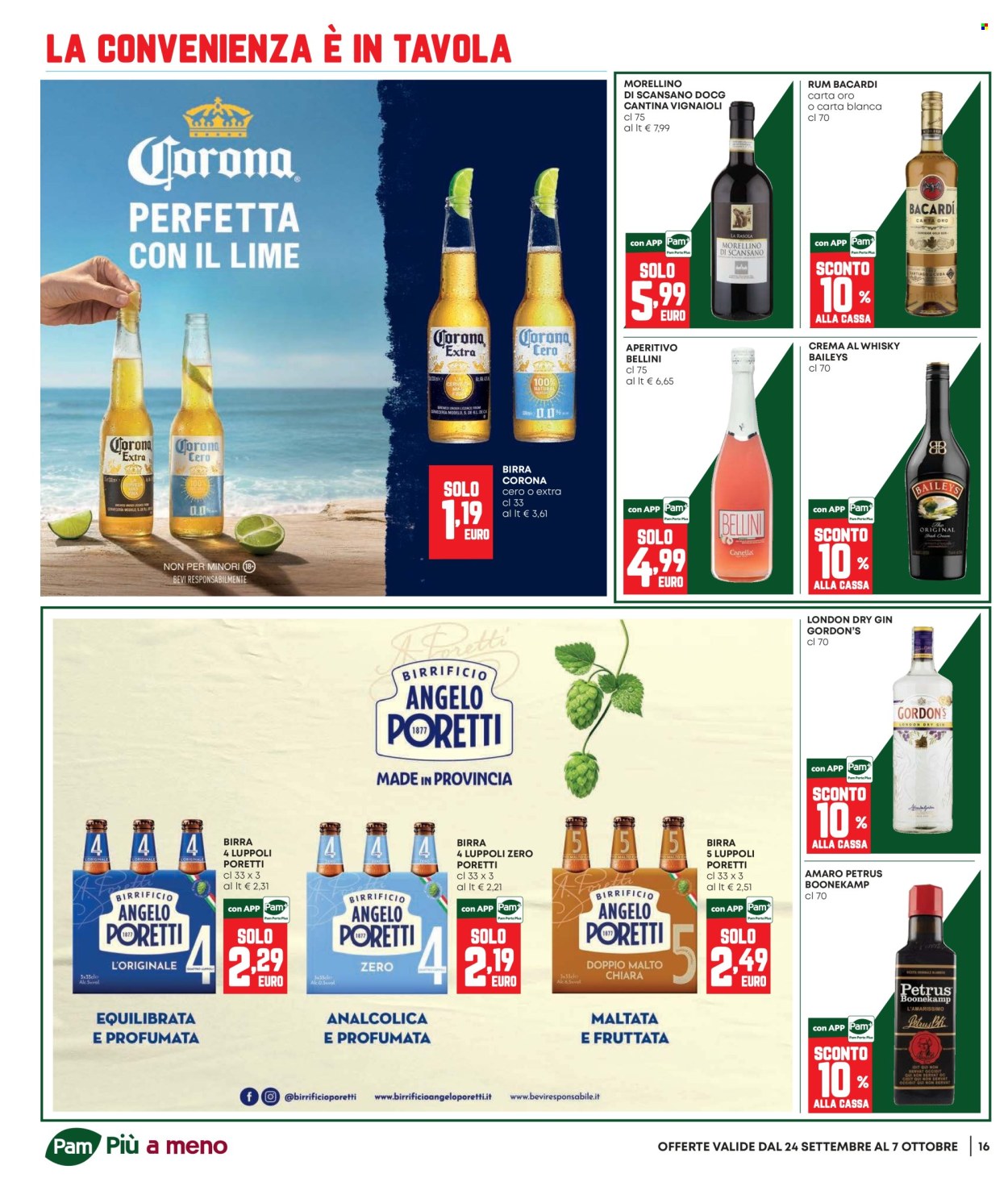 Volantino Pam Panorama - 24/9/2026 - 7/10/2026. Pagina 16