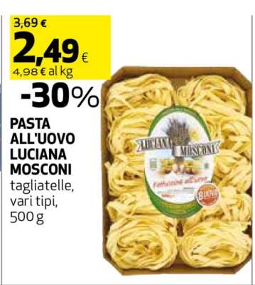Pasta all'uovo Luciana Mosconi