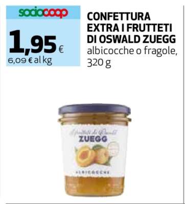 Confettura Extra I Frutteti di Oswald Zuegg