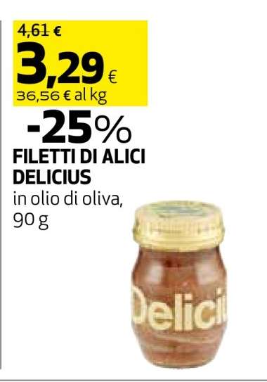 Filetti di Alici Delicius
