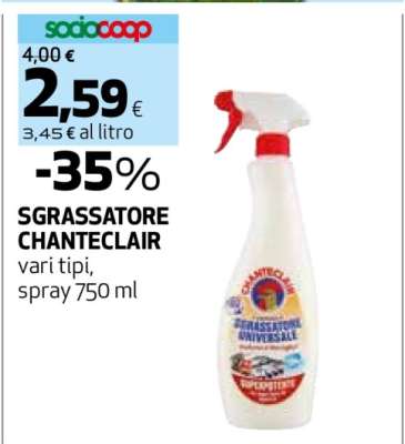 Sgrassatore Chanteclair