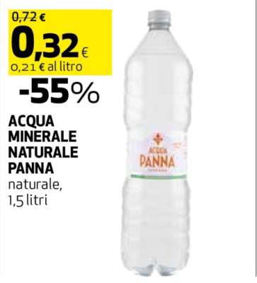 Acqua Minerale Naturale Panna