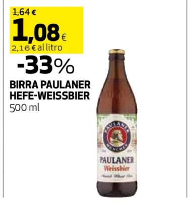 BIRRA PAULANER HEFE-WEISSBIER