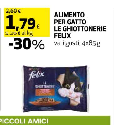 ALIMENTO PER GATTO LE GHIOTTONERIE FELIX