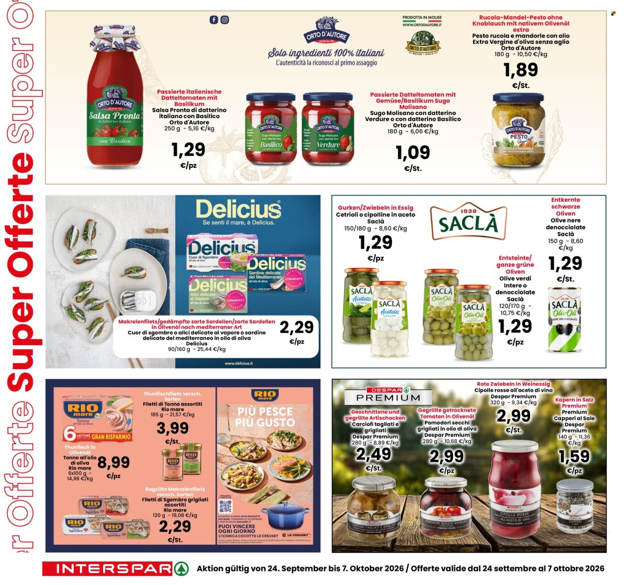 Volantino Interspar - 24/9/2026 - 7/10/2026. Pagina 4