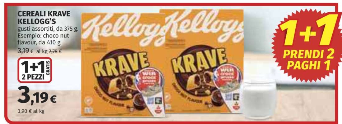Cereali Krave Kellogg's