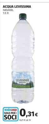ACQUA LEVISSIMA