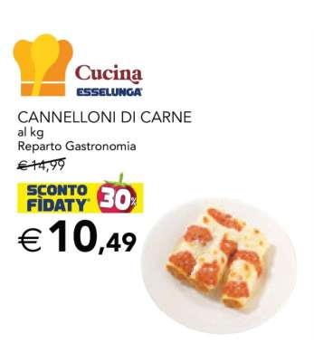 CANNELLONI DI CARNE