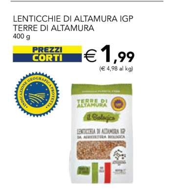 LENTICCHIE DI ALTAMURA IGP TERRE DI ALTAMURA