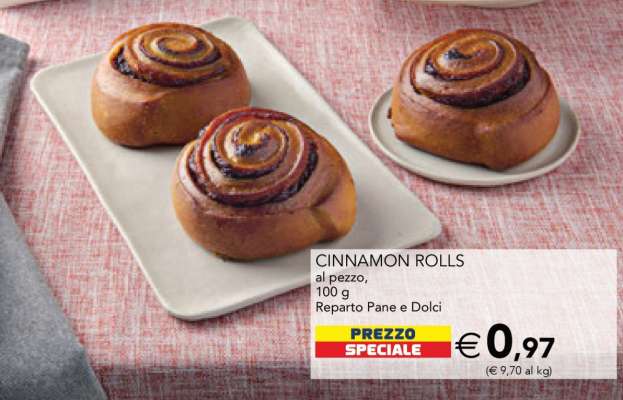 CINNAMON ROLLS
