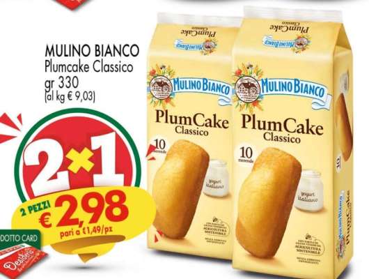 Mulino Bianco PlumCake Classico